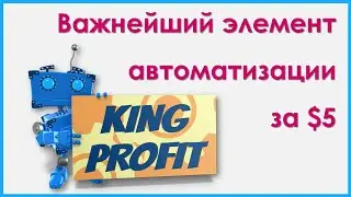 #KingProfit. ВАЖНЕЙШИЙ ЭЛЕМЕНТ АВТОМАТИЗАЦИИ ЗА $5
