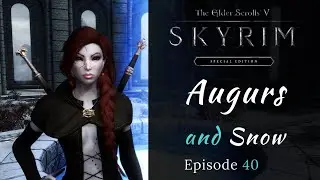 Skyrim Special Edition | Augurs & Snow | Modded Skyrim Let's Play Episode 40