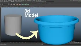 Bath tub create in maya 22 part1 #3dartists #art #artstagram #keyshot #maya #trending #texture