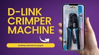 dlink crimper machine networking tool