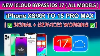 🔥😍 NEW iCloud Bypass iOS 17.6 with Sim/Signal iPads/iPhone XS to 15 Pro Max| Mina A12+ iCloud Bypass