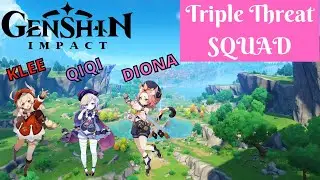 The Loli Squad (KLEE, QIQ, DIONA) - Genshin Impact