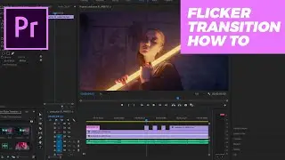 EASY Flicker Transition in 2 MINUTES: Adobe Premiere Pro CC Tutorial