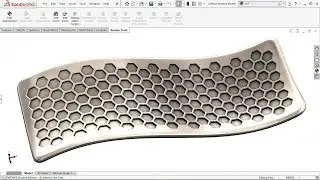Elevate Your CAD Skills | Master 'Custom Surface Patterns' in SOLIDWORKS with the Deform Tool!