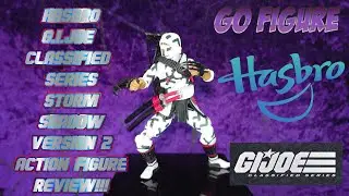 Hasbro G.I. Joe Classified Series Storm Shadow Version 2 Action Figure Review!!