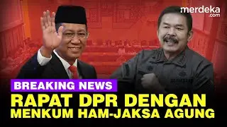 🔴LIVE - Rapat Kerja Menkum HAM, Jaksa Agung & Polri