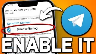 How to Enable Sensitive Content on Telegram (Updated 2024) | Turn Off Telegram Filter - EASY