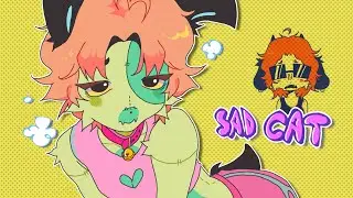 SAD CAT DANCE animation meme FLIPACLIP