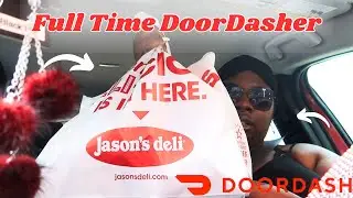 Day In The Life As A Full-Time DoorDasher | You Wouldn't BELIEVE How Much I Made!!!