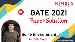 GATE 2021 Paper Analysis | Soil & Environment | Civil Engineering | GATE 2021 Paper Solution |NIMBUS