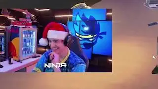 NINJA AND COURAGE MERRY CHRISTMAS YA FILTHY ANIMAL | FORTNITE BATTLE ROYALE