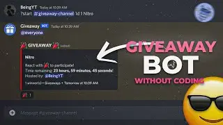 Create A Advanced Giveaway Bot Without Coding | Best Giveaway Bot | Gamer CodeX