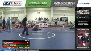 138 Bryce Henley Virginia vs Dustin Morgillo Ohio Blue 8388413104