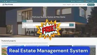 Complete Free Real Estate Management System Website in PHP MySQL