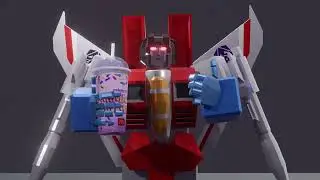 Starscream Tries the Grimace Shake | 3D Animation | Voice by Transfemstarscream