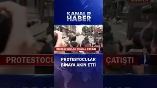 Arjantin'de Protestocular Polisle Böyle Çatıştı