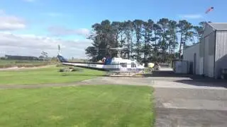 Bell UH-1B start and takeoff