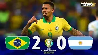 Brasil 2 x 0 Argentina ● 2019 Copa América Semifinal Extended Goals & Highlights ᴴᴰ