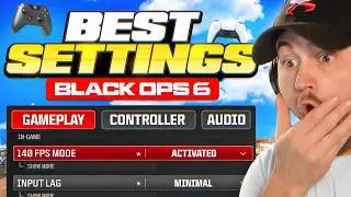 Black Ops 6: BEST SETTINGS for MAX FPS & AIM ASSIST! [BO6 Controller, Graphics and Audio]