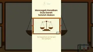Mencegah Kenaikan Gula Darah Setelah Makan
