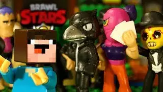 LEGO Minecraft Noob Animation + Brawl Stars Toys