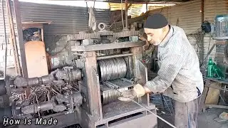 Making Rebar From Scrap Metal/How Is Made