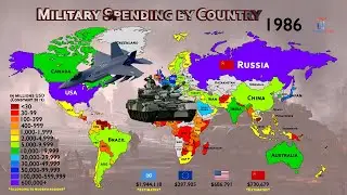 Countries with the Largest Military (1949-2020)