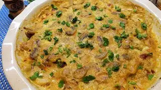Курица с грибами шампиньонами. Рецепт ФАНТАСТИЧЕСКИ вкусной курицы!