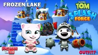 Talking Tom Splash Force #3 Frozen Lake Knight Hank and Artic Angela Unlocked