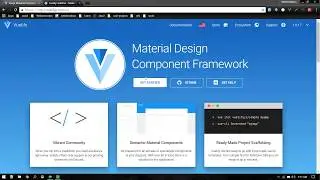 Building Frontend Using Vuetify and VueJs: Setup | Register | Logout