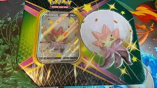 Pokemon Shining Fates Eldegoss V tin!