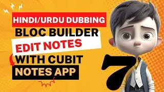 Edit Notes Cubit Notes App : Lecture 7 - Flutter Bloc Pattern Ka Dhamal 😂