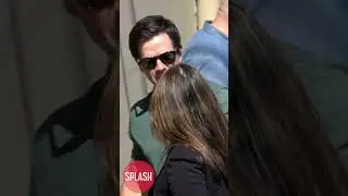 Mark Wahlberg Signs Autographs At 'Jimmy Kimmel Live!' In Los Angeles