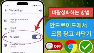 Android에서 Google Chrome의 광고 차단기를 비활성화하는 방법 | Google에서 광고 중지