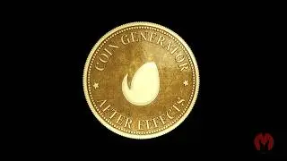 3D Coin After Effects Template