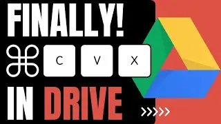 How to Copy, Paste, and Cut Google Drive Files | Finally!