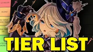 TIER LIST de ARMAS PARA FURINA EL ARCONTE HYDRO DE GENSHIN IMPACT