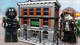 Lego SWAT VS Zombie | Bank Robbery Police Stop Motion Story