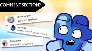 BFB| FOUR READS YOUR COMMENTS! (BFDI ANIMATION)