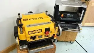 DeWalt DW735 planer vs. a cheap one (review)