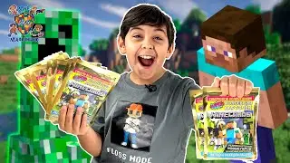 КАРТОЧКИ МАЙНКРАФТ - РАСПАКОВКА! ЯРИК И КОЛЛЕКЦИЯ MINECARDS ИЗ MINECRAFT! РАЗБИРАЕМ ПРАВИЛА ИГРЫ!