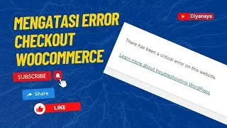 Cara Mengatasi Error Proses Checkout Woocommerce