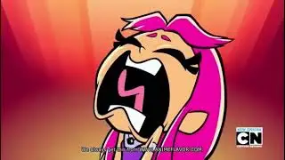 Cyborg Starfire Robin Beast Boy Screaming