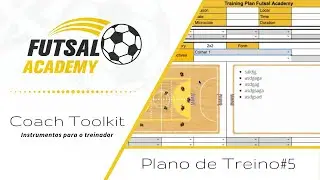 Plano de Treino de futsal   Aula 5   Template Book