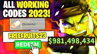 *NEW* ALL WORKING CODES FOR BLOX FRUITS 2023! ROBLOX BLOX FRUITS CODES