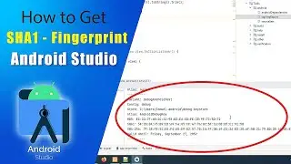 How to get sha1 key in android studio - Fingerprint key in Android Studio