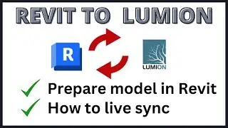 Revit to Lumion || Revit architecture to Lumion 11 live sync|| Prepare model in Revit