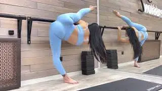 Sexy yoga Contortion Flexibility Gymnastics Full Body Strech exercices Spirituality yoga  gymnastics