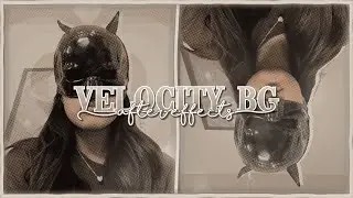 Velocity Background Tutorial + Huge Overlay Giveaway! | After Effects