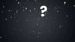 Bokeh Question Mark Particles Background Animated Video Loop | Copyright-Free | Full HD